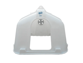 JFC Agri Compact Group Calf Hutch, white plastic housing for up to 4 calves (CH230)