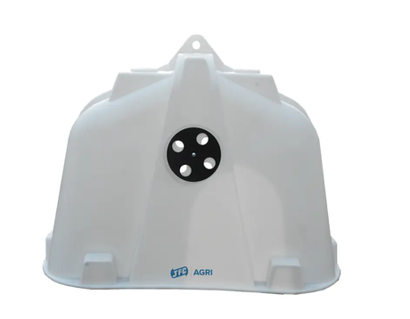 Calf housing unit: JFC Agri Compact Group Calf Hutch White plastic housing for up to 4 calves