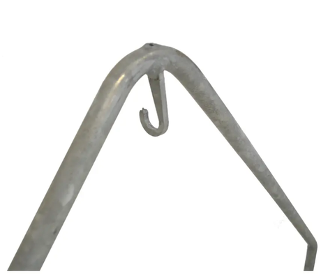 JFC Agri heat lamp bracket for calf isolation unit, galvanised steel, IU-01-BK