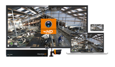 JFC Agri FarmCam HD Wireless Camera Starter Pack CCTV surveillance kit with 1 camera and receiver