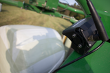 JFC Agri MachineCam HD Wireless Camera System mounted on green farm machinery; black camera housing