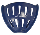 JFC Equine Tear Drop Corner Hay Feeder, blue, slow-feed for stable or horsebox.