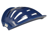 JFC Agri Tear Drop Corner Hay Feeder, blue plastic, slow-feed design, for stable or horsebox use