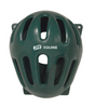Tear Drop Wall Hay Feeder by JFC Equine, green plastic with fixing brackets