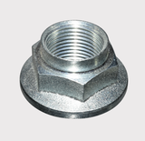 Yamaha YFM CV shaft nut with flange, steel OEM replacement for Grizzly/Kodiak/Big Bear, part 90179-20016