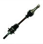 Can-Am Outlander front-right CV driveshaft by ATV City, 2006–2015 models, black shaft with booted joints