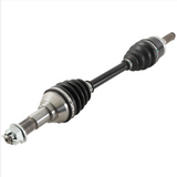 Can-Am Outlander front-right CV driveshaft, complete unit with metal shaft and black boots
