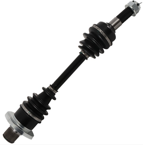 ATV City CF-Moto CForce CV Driveshaft - Rear Left, black steel shaft with CV boots