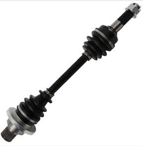 CV driveshaft rear-right for CF-Moto CForce, black metal shaft with boots