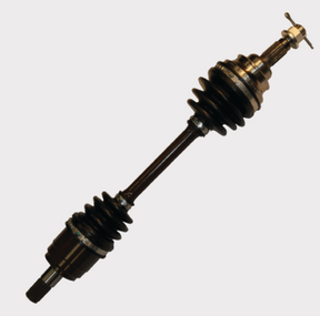 Hyper CV driveshaft for Honda Rincon front left (2005–2018) - complete drive shaft with black boots