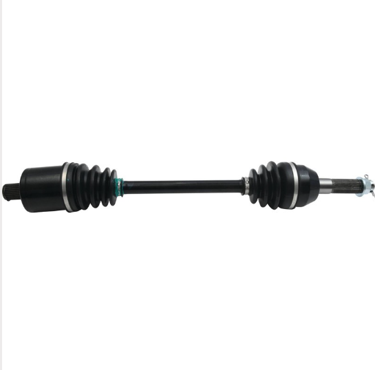 Polaris Sportsman 570 CV driveshaft, complete front left/right, 2018–2021, Hyper brand, black with rubber boots