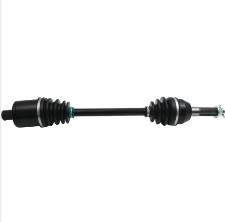 Polaris Sportsman 570 CV driveshaft, complete front left/right, 2018–2021, Hyper brand, black with rubber boots