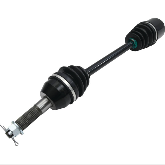 Hyper black CV shaft complete for Polaris Sportsman 570, front left/right, 2018–2021