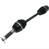 Hyper black CV shaft complete for Polaris Sportsman 570, front left/right, 2018–2021