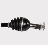 Hyper CV Shaft Complete for rear CAN-AM Traxter HD10 20-24 drive shaft, black rubber boot with clamps