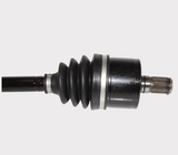 Hyper CV Shaft Complete for CAN-AM Traxter HD10 20-24, rear drive shaft with black rubber boot and splined end.