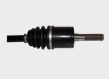 Hyper CV driveshaft front-left for Can-Am Defender 1000 HD10 (2020–2024), black shaft with rubber boot.