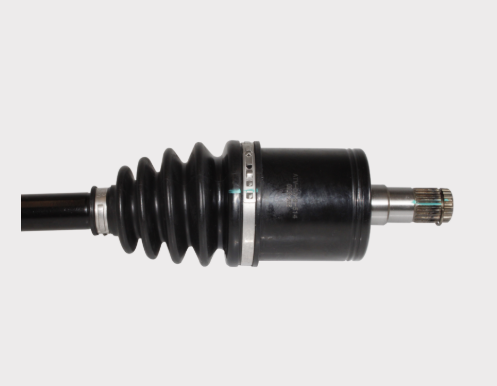 CV driveshaft for Can-Am Defender front-right, black rubber boot