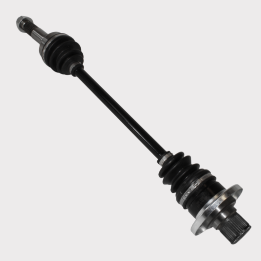 Yamaha Rhino CV driveshaft rear right for YXR 450/660 (2004–2009), black shaft with CV joints and boots