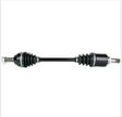 Honda Pioneer 1000 CV driveshaft rear right, black with rubber boots, complete drive shaft