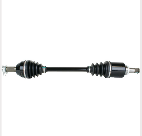 Honda Pioneer 1000 CV driveshaft rear right, black with rubber boots, complete drive shaft