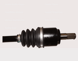 Honda TRX520 IRS CV driveshaft – front left, complete shaft for 2021–2022, black with accordion rubber boot