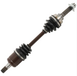 Hyper CV driveshaft front left for Suzuki KingQuad 400 4WD, brown shaft with black boots