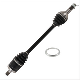 Rear CV driveshaft for Can-Am Commander 800/1000 (2011–2015), black shaft with metal joints and boots