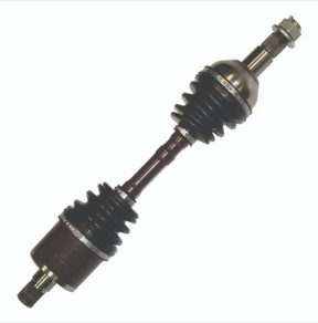 Hyper CV driveshaft for Can-Am Outlander/Renegade rear-right, complete shaft with rubber boots.