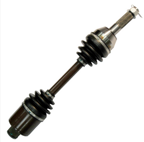 Hyper Polaris Sportsman CV driveshaft, complete front-left/right unit with black rubber boots