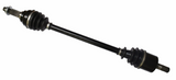 CV driveshaft front-left, Hyper brand, for John Deere Gator, black metal shaft with CV joints
