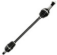 CV driveshaft complete for Yamaha YXZ 1000R – front left/right, black shaft with metal joints, ATV City