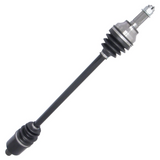 Polaris RZR XP 1000 Turbo CV driveshaft front left/right, 2014–2019, black shaft with metal joints