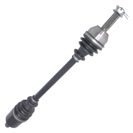 ATV City Polaris Ranger CV driveshaft, front left/right for ETX 325/570, metal shaft with black boots