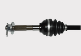 CV Shaft Complete for Kubota RTV900/1100/1140 front left/right drive axle; metal shaft with black boot