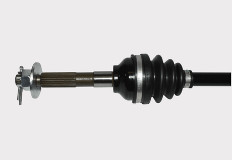 CV Shaft Complete for Kubota RTV900/1100/1140 front left/right drive axle; metal shaft with black boot