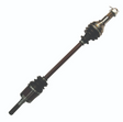 Polaris Ranger rear CV driveshaft, complete unit for 570/900/1000 Diesel – ATV City, brown shaft with black boots