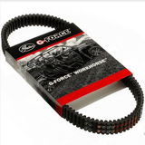 Gates G-Force CVT drive belt for John Deere Gator HPX, black belt in red and black packaging.