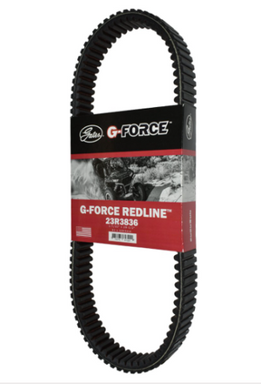 Gates G-Force Redline 23R3836 CVT drive belt for Polaris Sportsman/Scrambler 550/850/1000 (2009–2018)