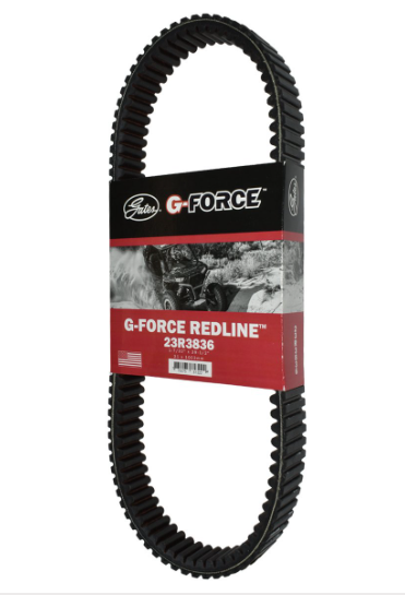 Gates G-Force Redline 23R3836 CVT drive belt for Polaris Sportsman/Scrambler 550/850/1000 (2009–2018)