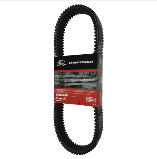 Gates REDLINE CVT Drive Belt 50R4289, black belt for Polaris RZR XP 925cc (2017–2022)