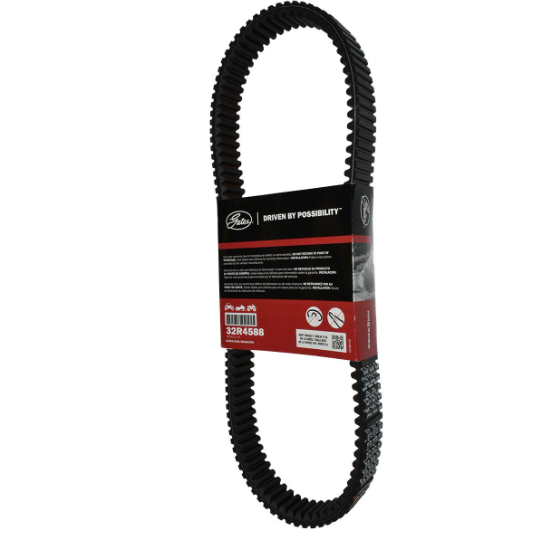 Gates REDLINE CVT drive belt 32R4588 for John Deere Gator XUV 825i/855D, black belt