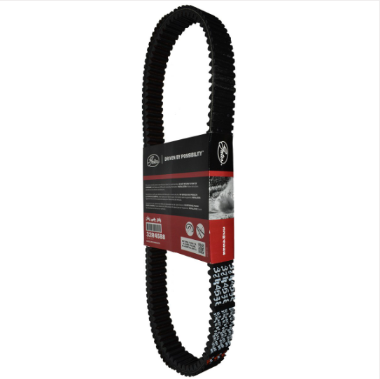 Gates REDLINE CVT drive belt 32R4588 for John Deere Gator XUV 825i/855D on packaging