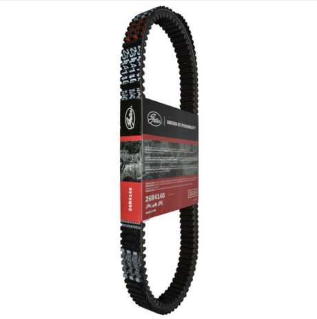 Gates REDLINE CVT drive belt 26R4140 for Polaris RZR/General/Ranger/ACE 875cc–999cc, OEM 3211172; black belt by DGT Agri