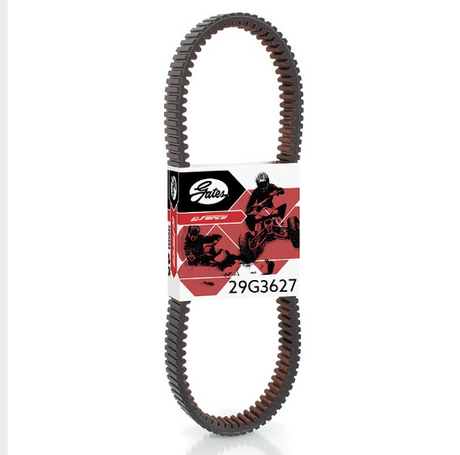 Gates CVT drive belt 29G3627 for Can-Am Defender HD5/Traxter HD5/Outlander 450 EFI, brown belt on Gates packaging