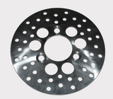 Front brake disc for Kawasaki KLF300 Bayou 300 (1986–2004), OEM 41080-1171, perforated steel rotor by ATV City