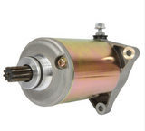 Starter motor for Suzuki LT250EF/LT300E QuadRunner by DGT Agri, 12V CCW, 9-spline, OEM 31100-38300