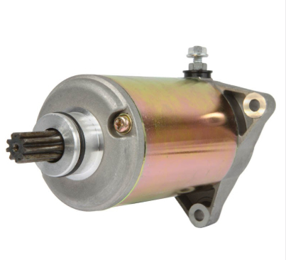 Starter motor for Suzuki LT250EF/LT300E QuadRunner by DGT Agri, 12V CCW, 9-spline, OEM 31100-38300