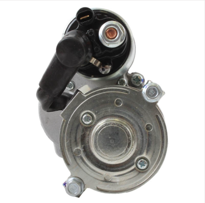 Starter motor, silver metal body, 12V CCW, 17-tooth gear for Honda/Kohler/Mitsuba/Coleman small engines