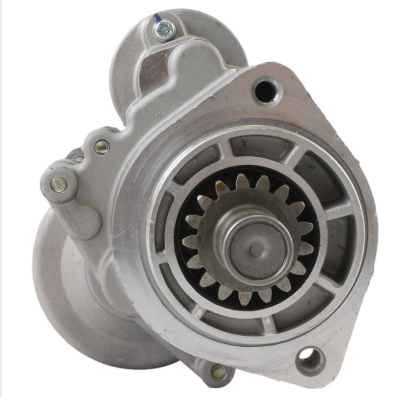 Starter motor for small engines, 12V CCW, 17-tooth gear, by DGT Agri; compatible with Honda, Kohler, Mitsuba, Coleman